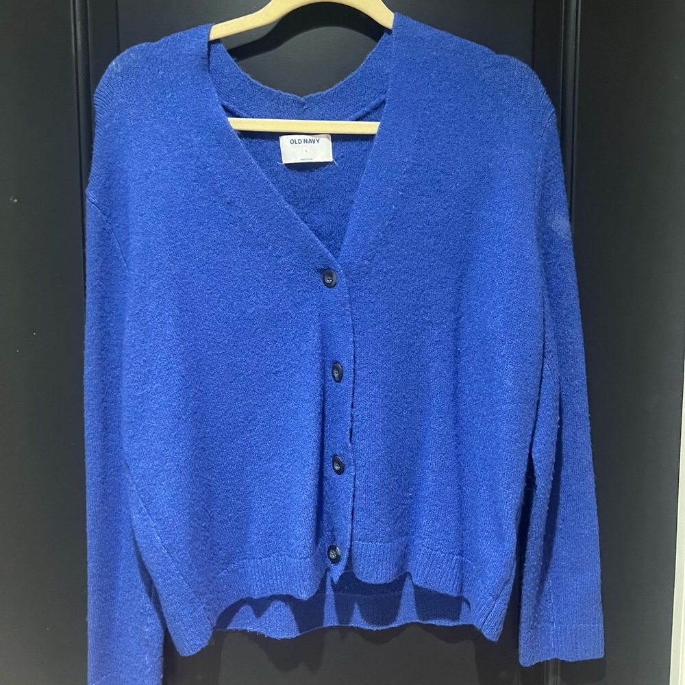 Women's Blue Cardigan